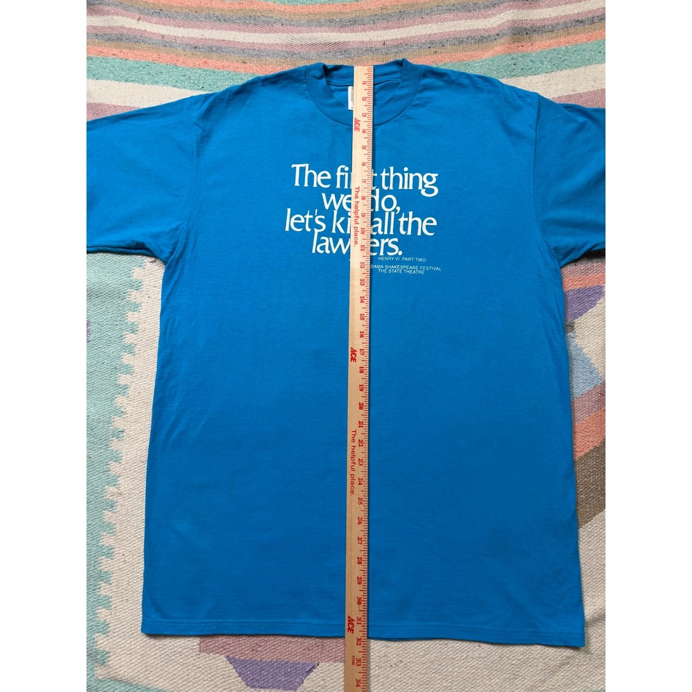 Vintage‎ Single Stitch Shakespeare Tee Alabama Festival – XL - Picture 6 of 7